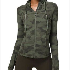 Lululemon Hooded Define Jacket Camo
